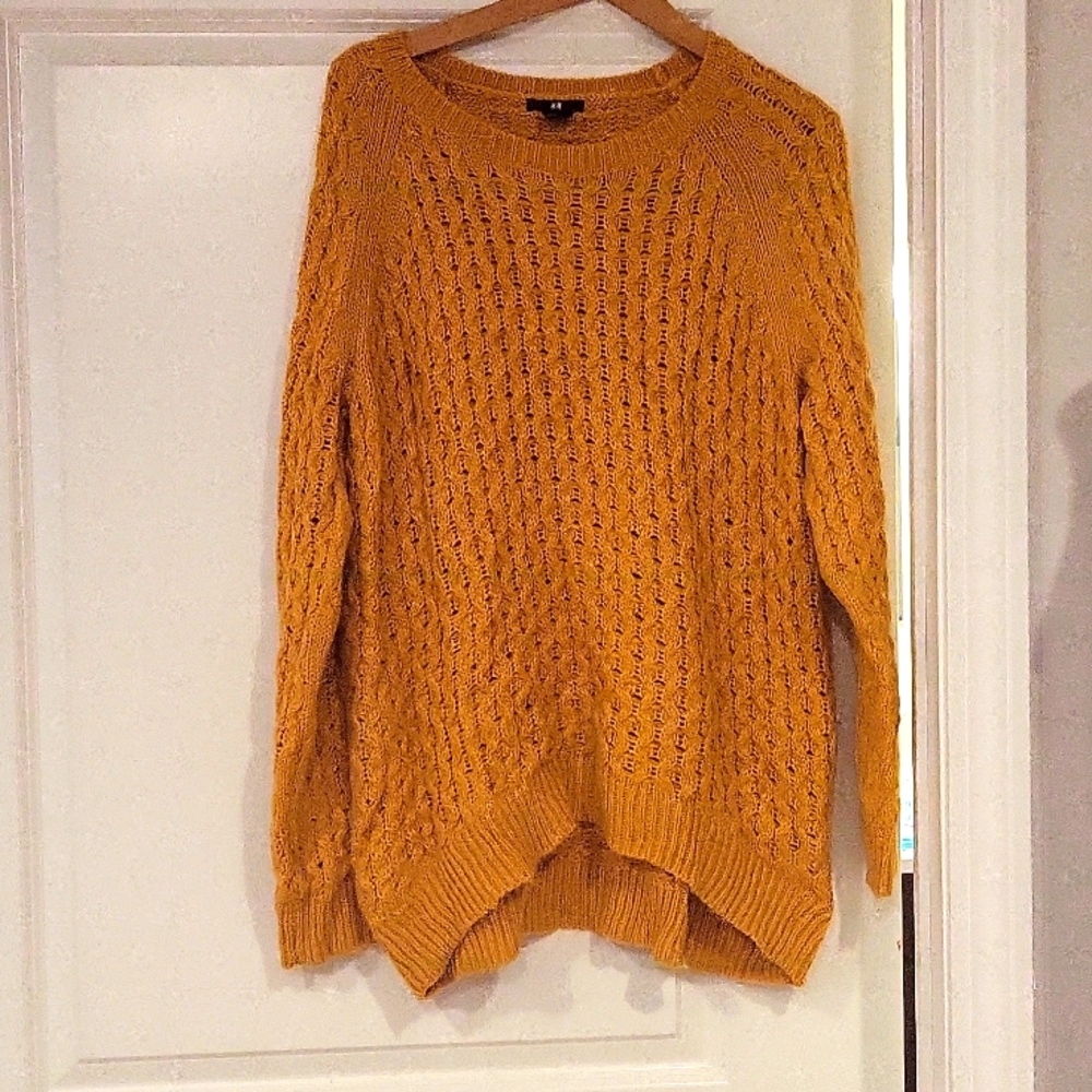 Golden rod sweater-H&M- Medium